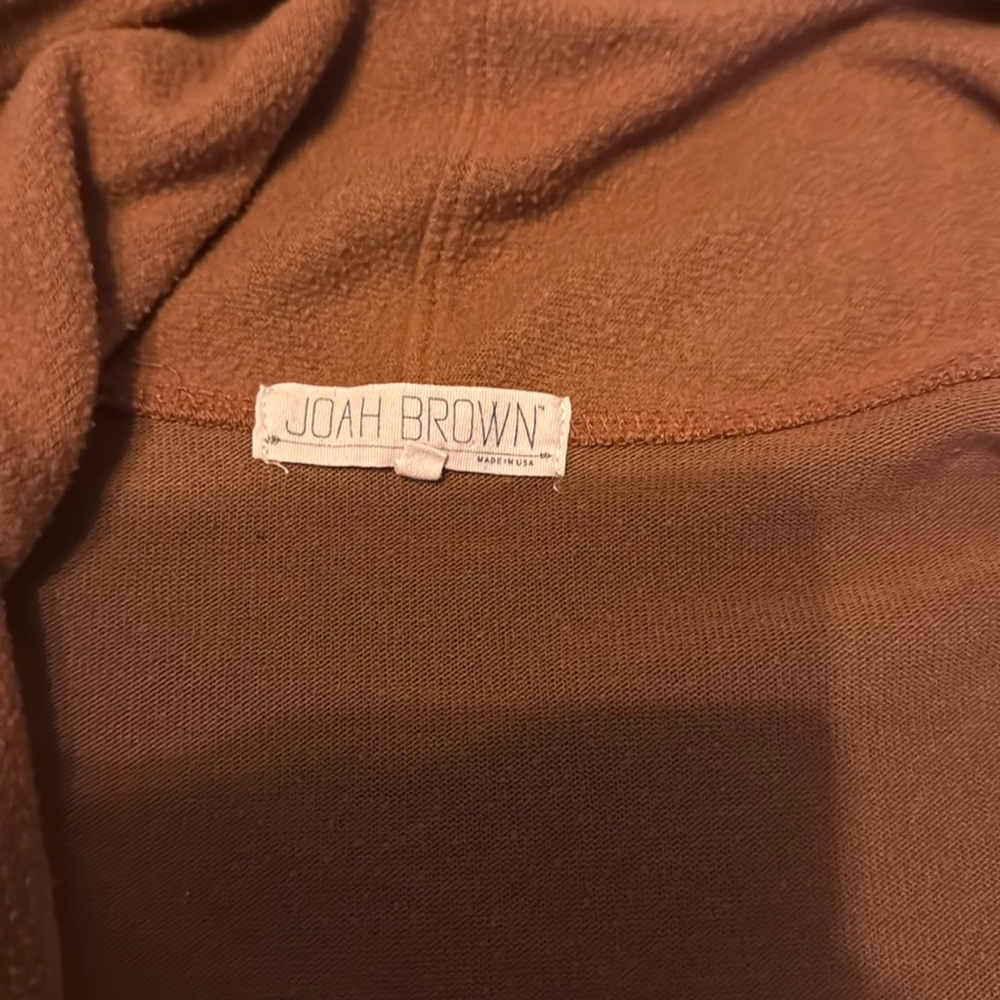 Joah Brown Rust Cardigan - Picture 3 of 10